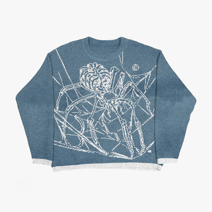 Skyeblue Web Sweater