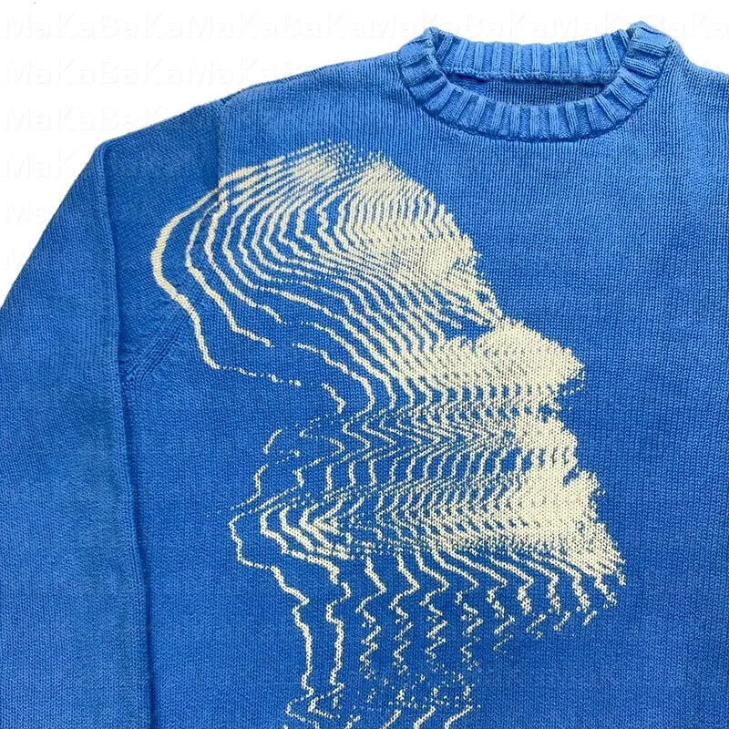 Symphony Face Knitted Sweater