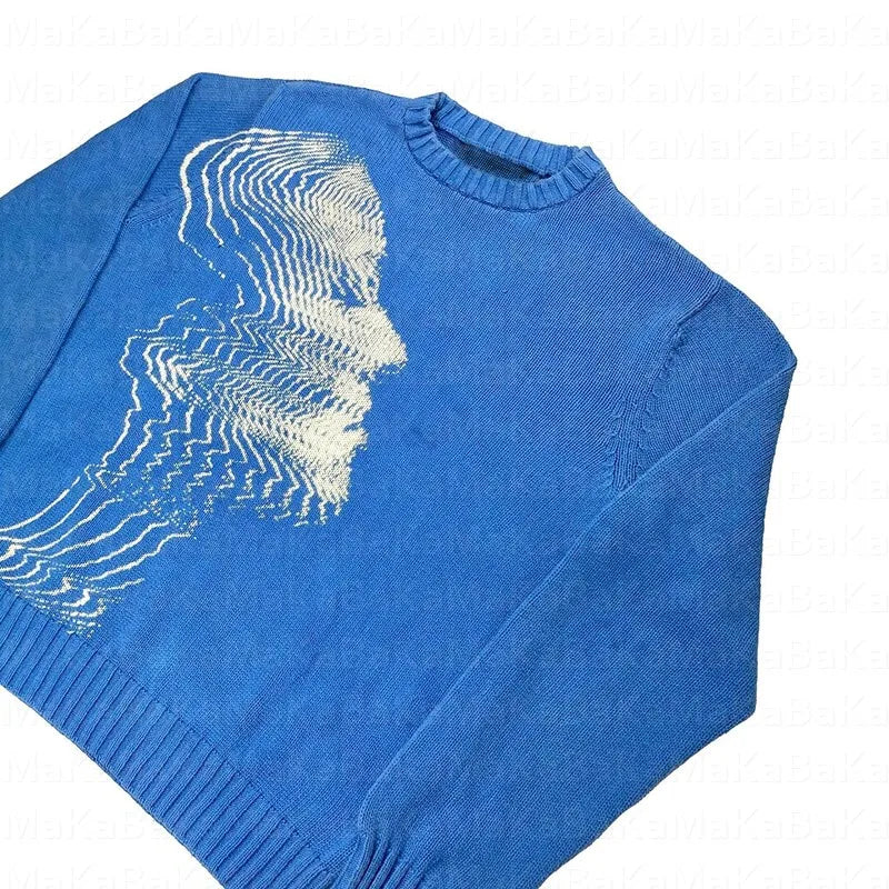 Symphony Face Knitted Sweater